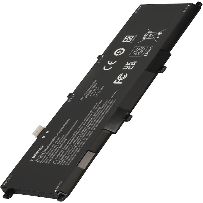 2-POWER Baterie 11,55V 6200mAh pro HP EliteBook 1050 G1, HP ZBook Studio x360 G5 77052524