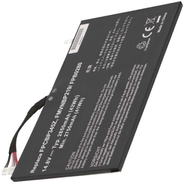 2-POWER Baterie 14,8V 2850mAh pro Fujitsu LifeBook UH572 77054159