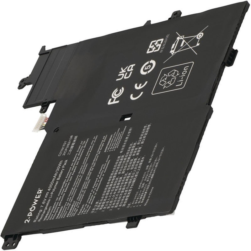 2-POWER Baterie 7,6V 4000mAh pro ASUS K406UA, S406UA, V406UA, X406UA, X406UAR, X406UAS 77051228