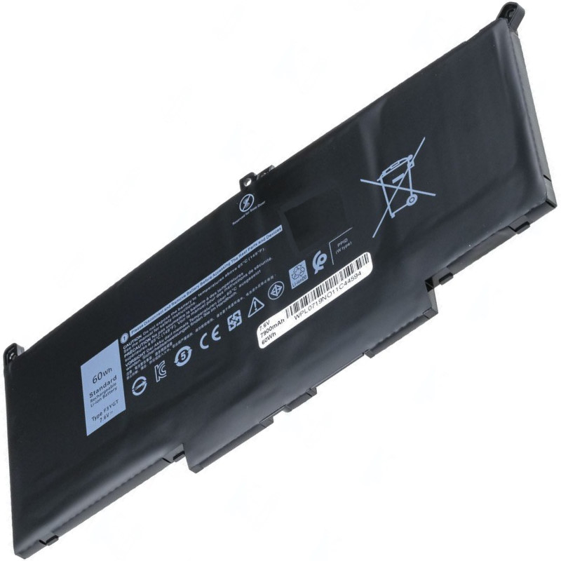 2-POWER Baterie 7,6V 7500mAh pro Dell Latitude 7280, Latitude 7480 77053347