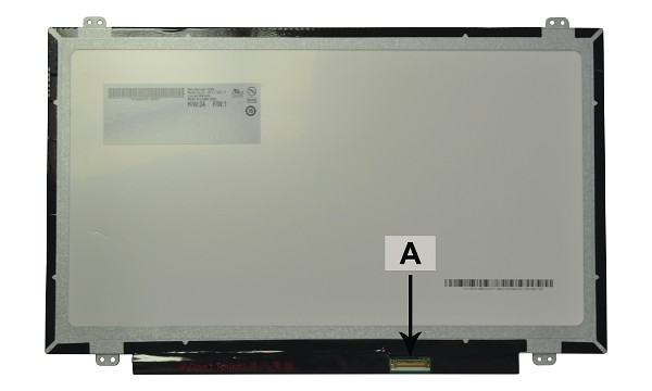 2-Power náhradní LCD panel pro notebook 14.0 1366x768 WXGA HD LED lesklý 30pin SCR0539A