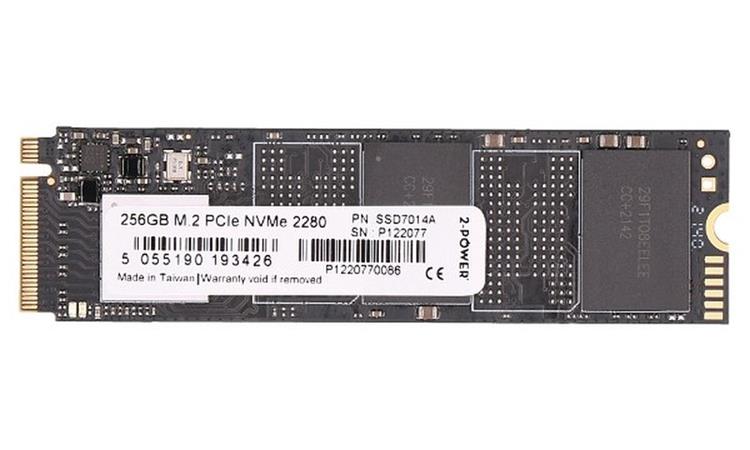 2-Power SSD 256GB M.2 PCIe NVMe 2280 SSD7014A