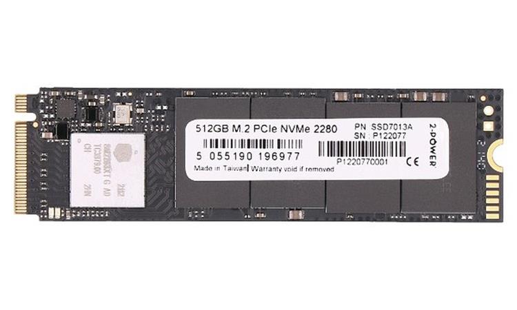 2-Power SSD 512GB M.2 PCIe NVMe 2280 SSD7013A