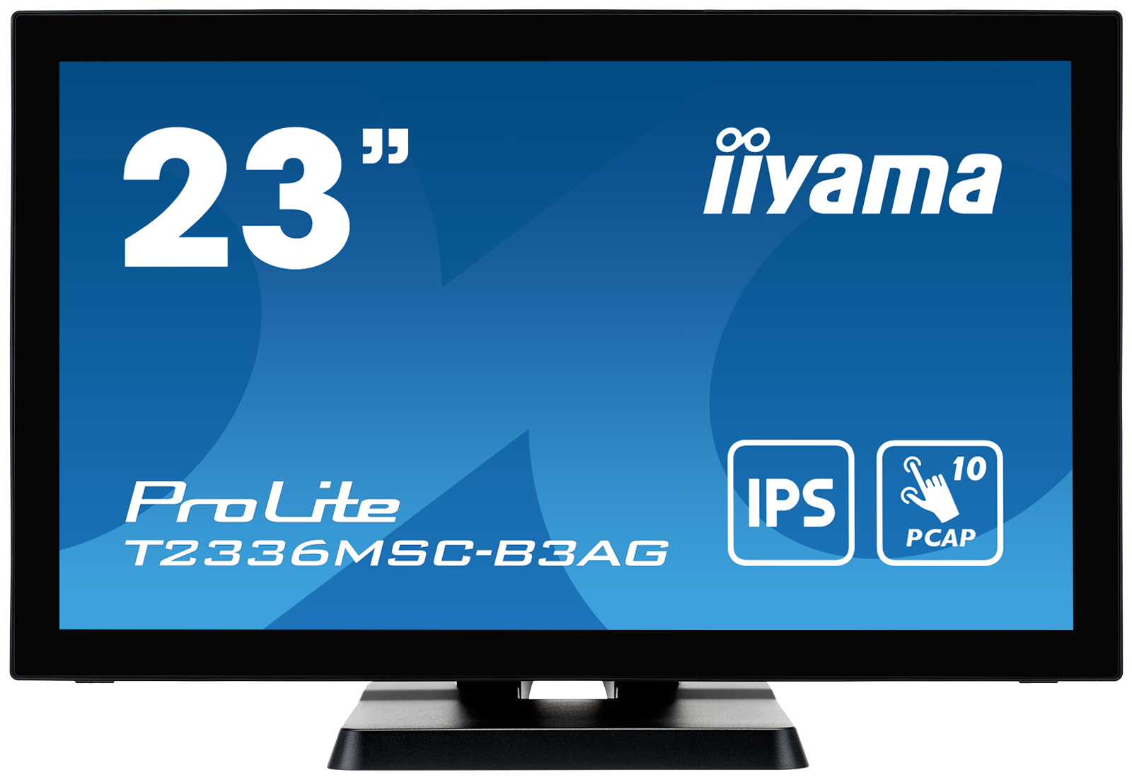 23" LCD iiyama T2336MSC-B3AG -multidotyk,kapacitní