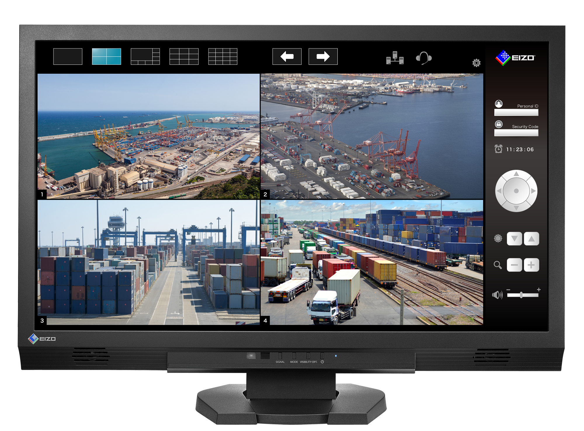 23" LED EIZO FDF2306W-CCTV,FHD,HDMI,rep,24/7