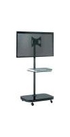 23205 - reflecta držiak,stojan -reflecta TV Stand 37P-Shelf; 10-37", 360° swivel, +/-20° tiltable, height adjustable, m