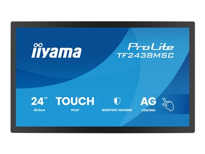 24" iiyama TF2438MSC-B2: PCAP,IPS,FHD,HDMI,DP
