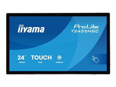 24" LCD iiyama T2455MSC-B2:IPS,FHD,P-CAP,HDMI