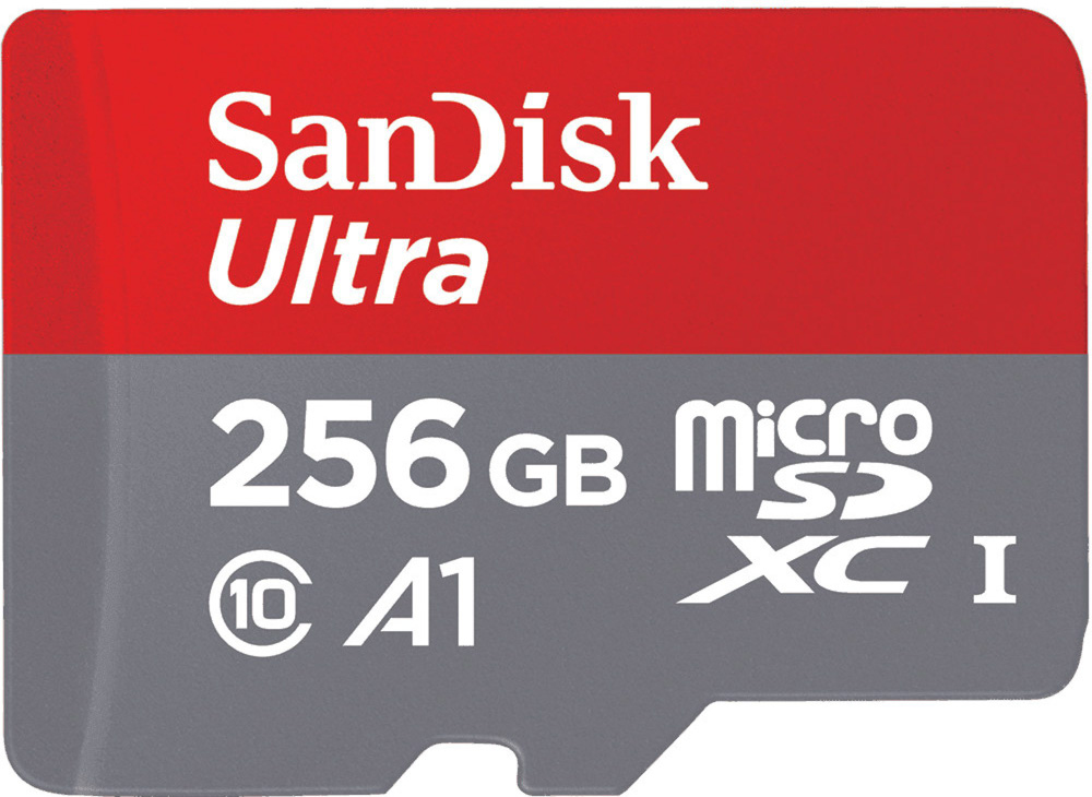 256GB Ultra microSDXC 150MB/s+SD Adapter SDSQUAC-256G-GN6MA