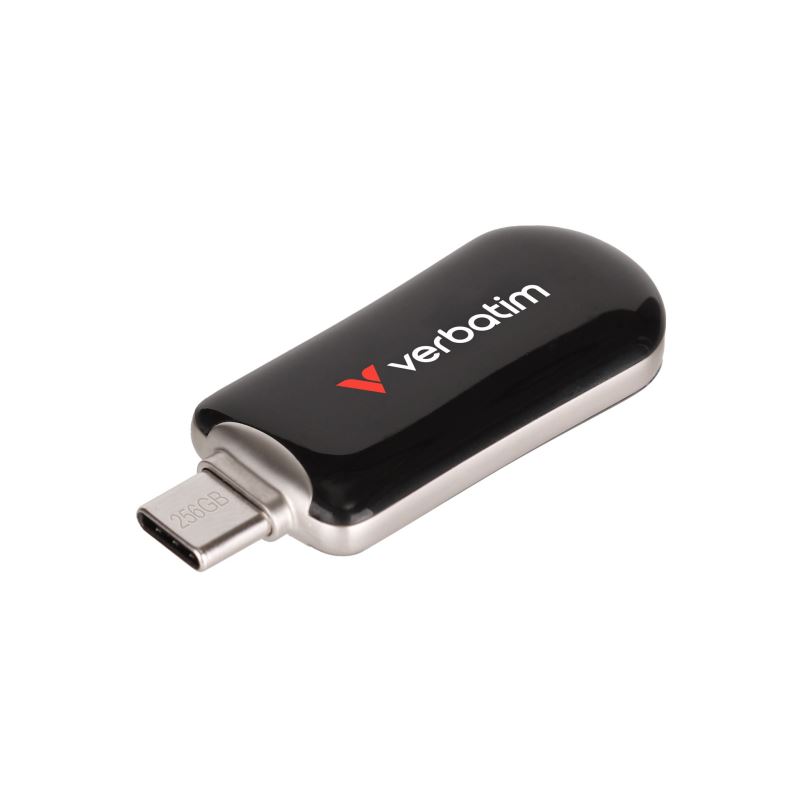 256GB USB Flash 3.2 Gen 1 Plectra USB-C černá Verbatim 0023942302261