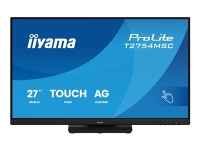 27" iiyama T2754MSC-B2AG: IPS,FHD,AG,10P,HDMI,repr