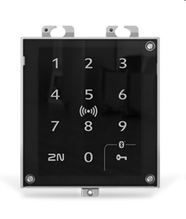 2N® Access Unit 2.0 Touch keypad & Bluetooth & RFID - 125kHz, 13.56MHz, NFC 9160347