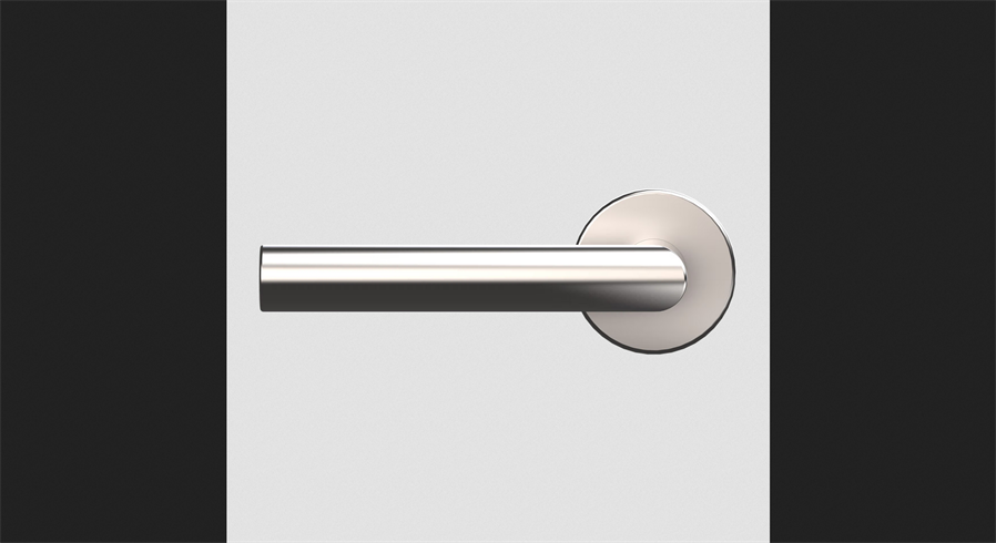 2N® Fortis Handle - Mechanická klika, tvar L, levá, Skandinávská 112045101RLS