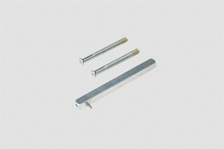 2N® Fortis Handle - Sada čtyřhranu se šrouby, 9mm, 84 - 92mm 1120460992