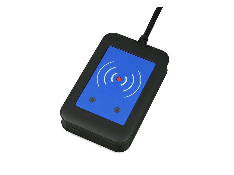 2N Helios IP - externí RFID čtečka 13.56MHz + 125kHz (USB rozhraní) 9137421E 01400-001