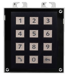 2N Helios IP Verso modul klávesnice - černá 9155031B