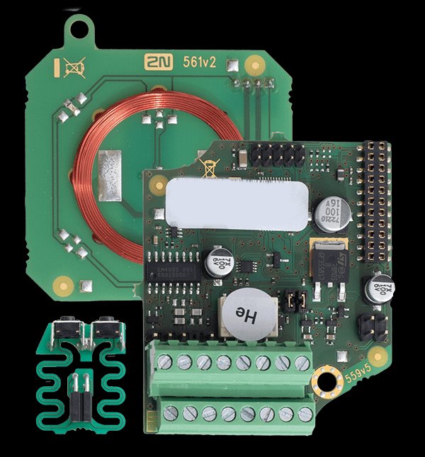 2N® IP Force 13.56MHz card reader, NFC ready, reads UID 9151031