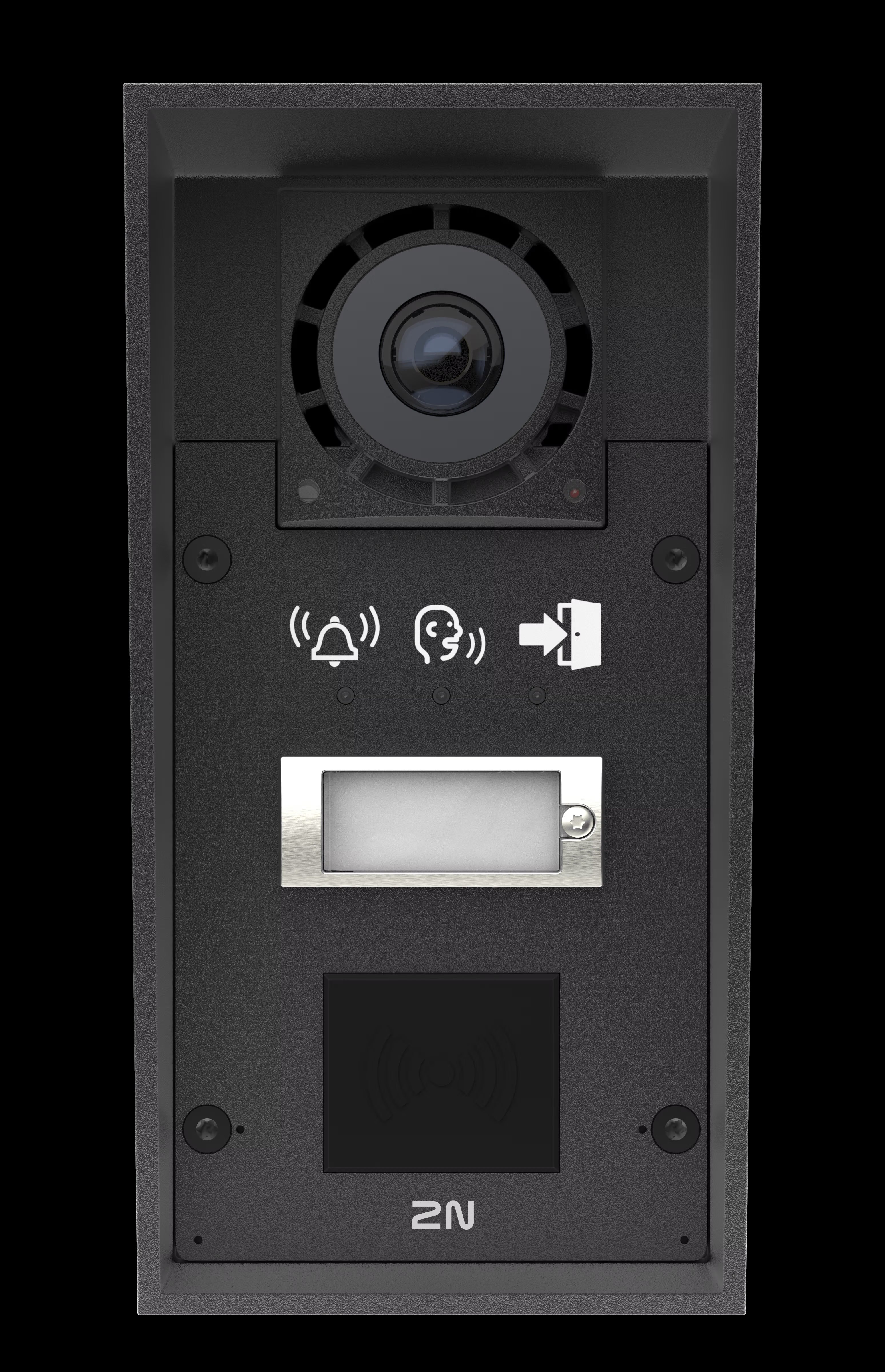 2N® IP Force 2.0 - 1 tlačítko, kamera 5MPix, piktogramy, příprava pro čtečku 9151301CRP