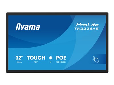 32" iiyama TW3226AS-B3P:VA,FHD,Android,POE