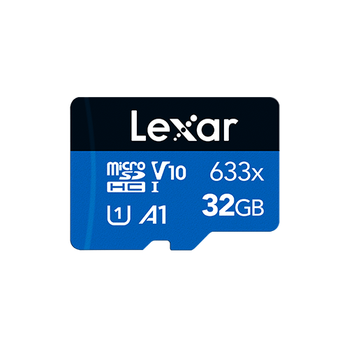 32GB Lexar High-Performance 633x microSDHC UHS-I, až 100MB/s čítanie, 20MB/s zápis C10 A1 V10 U1 0843367128884