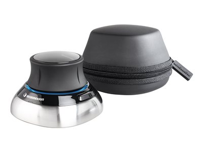 3Dconnexion SpaceMouse - 3D myš - 2 tlačítka - bezdrátový - Bluetooth, 2.4 GHz 3DX-700115