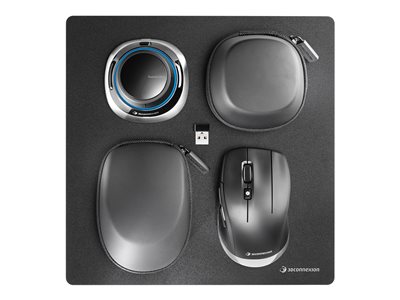 3Dconnexion SpaceMouse Wireless Kit 2 - 3D myš - ergonomický - 2 tlačítka - bezdrátový, kabelové - 3DX-700136
