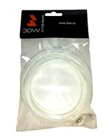 3DW - ABS filament pro 3D tiskárny, průměr struny 1,75mm, barva bílá, v balení 10m, teplota tisku 220-250°C