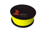 3DW - PLA filament pre 3D tlačiarne, priemer struny 1,75mm, farba žltá , váha 0,5, teplota tlače 190-210°C D12202
