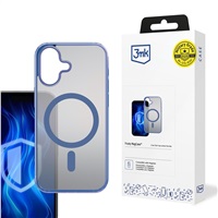 3mk Frosty MagCase Blue pro Apple iPhone 16 5903108596381