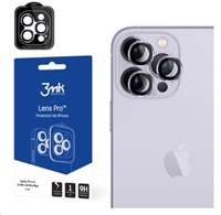 3mk ochrana kamery Lens Pro pro Apple iPhone 15, Pink 5903108528665