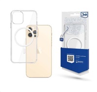 3mk ochranný kryt MagCase pro Apple iPhone 15, čirá 5903108527583
