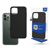 3mk ochranný kryt Matt Case pro Apple iPhone 12, 12 Pro, Black 5903108291095