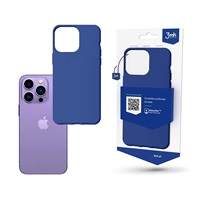 3mk ochranný kryt Matt Case pro Apple iPhone 14 Pro, Blueberry 5903108476744