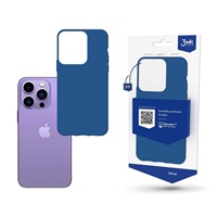 3mk ochranný kryt Matt Case pro Apple iPhone 14 Pro Max, Blueberry 5903108476898