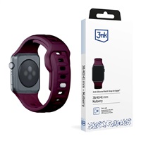 3mk Silicone Watch Strap pro Apple 38/40/41 mm Mulberry 5903108565639