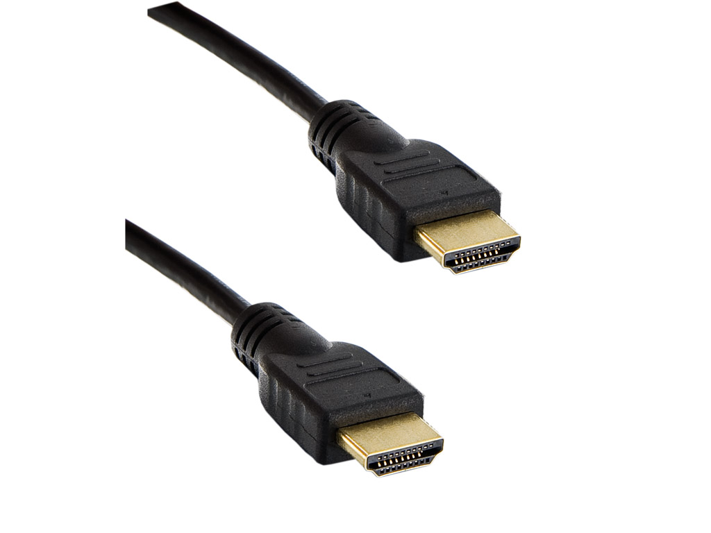 4World Kabel HDMI - HDMI High Speed s Ethernet (v1.4), 3D, HQ, BLK, 10m 08608