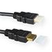 4World Kabel HDMI - HDMI High Speed s Ethernet (v1.4), 3D, HQ, BLK, 15m 10348