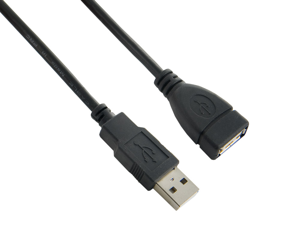 4World USB 2.0 prodlužovací kábel typ A-A M/F 5m