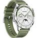 55020BGV HUAWEI WATCH GT4 46 mm Silver/Green strap 6942103104817