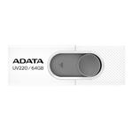 64GB ADATA UV220 USB white/gray AUV220-64G-RWHGY