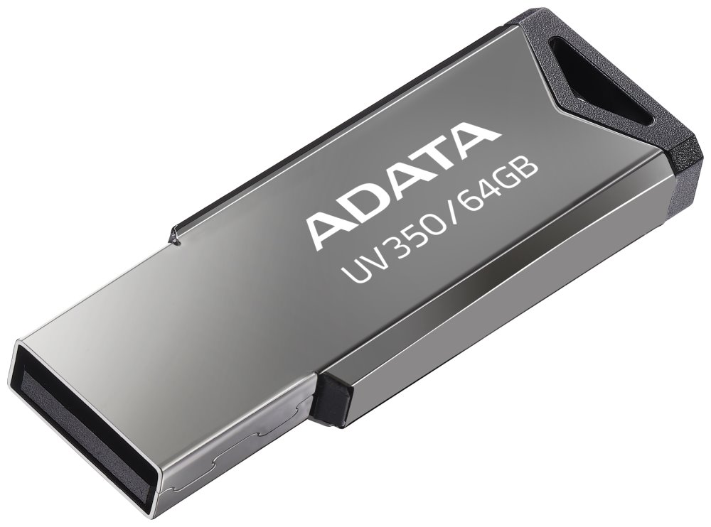 64GB ADATA UV350 USB 3.1 silver AUV350-64G-RBK