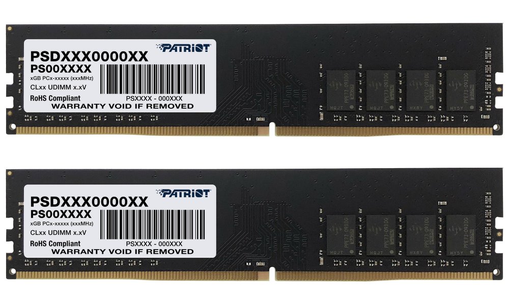 64GB DDR4-3200MHz Patriot CL22, kit 2x32GB PSD464G3200K