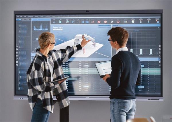 65" NEW Light Prestigio Solutions INTERAKTIVNA TABULA,4K, Android 13,40 dot,QUAD A55,8GB RAM, 64GB SSD,DUAL PSMB000L655