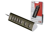 7 Port Trust USB2 Napájaný Hub HU-5870V "Pyramid" 15140