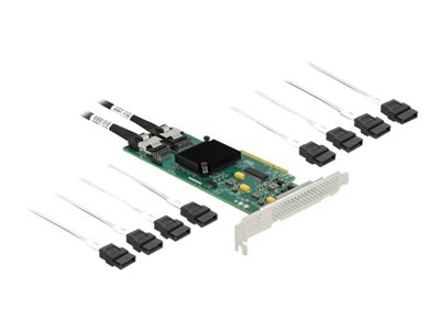 8 port SATA PCI Express x8 Card with Con, 8 port SATA PCI Express x8 Card with Con 90061