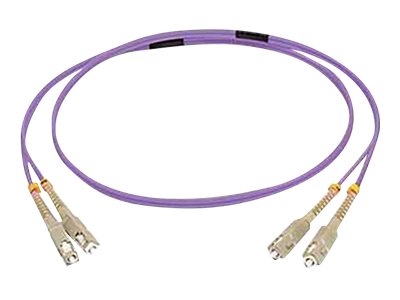 81743, 7m SC/SC OM4 LSZH Fibre Patch - Violet