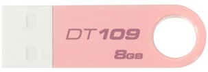 8GB Kingston USB 2.0 DataTraveler 109, růžový DT109N/8GB
