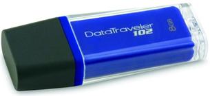 8GB USB DataTraveler 102 USB 2.0 KINGSTON, BLUE DT102/8GB
