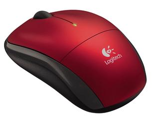 910-002028 Logitech Wireless Mouse M215 Red (Clamshell)