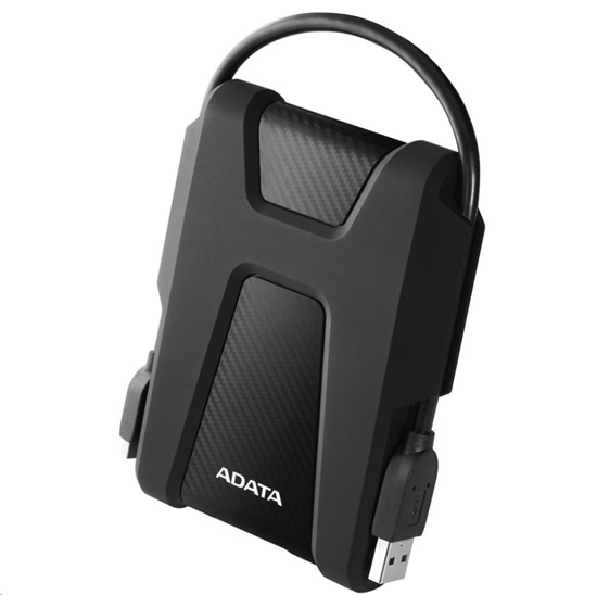 A-DATA DashDrive™ Durable HD680 2,5" external HDD 2TB USB 3.1 black AHD680-2TU31-CBK